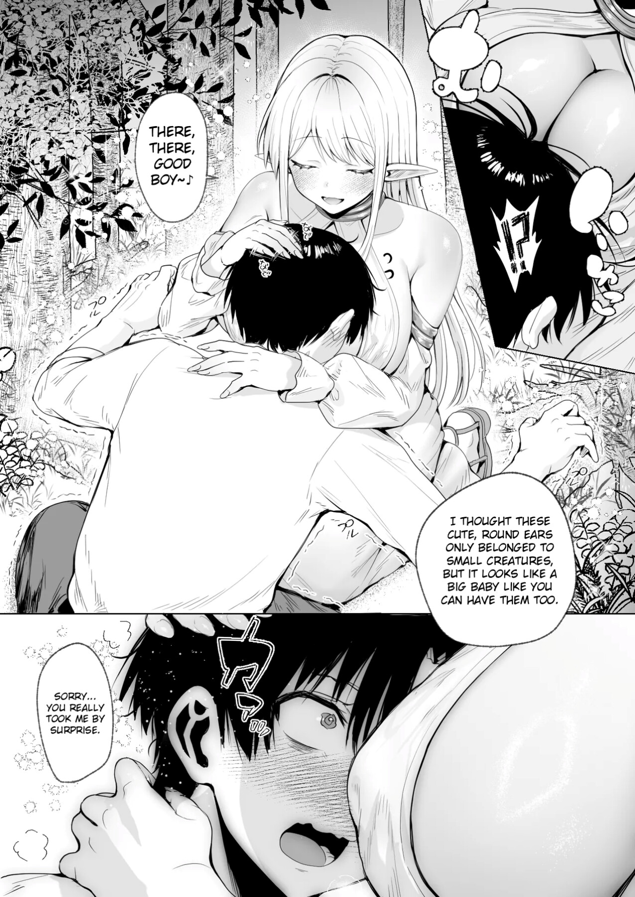 Hentai Manga Comic-Summoned to Another World as a Breeder (Savior), I Get Spoiled and Have Non-Stop Sex with my Elf Mommy-Read-13